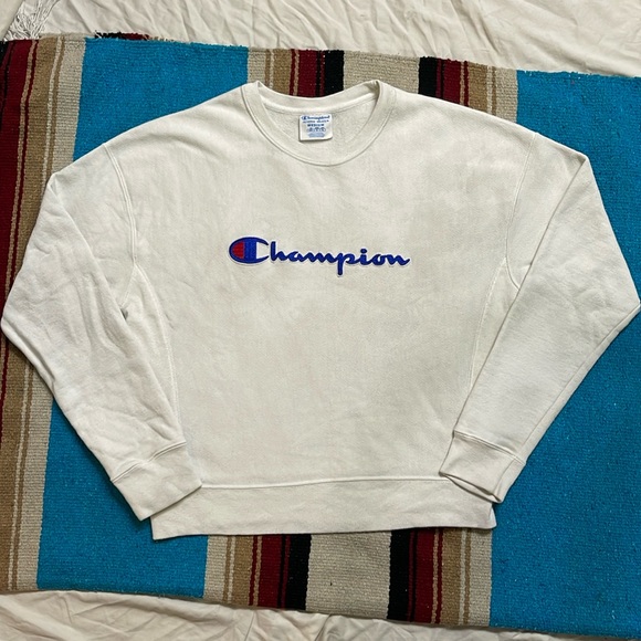 Champion reverse weave crewneck pullover sweatshirt - Picture 2 of 8